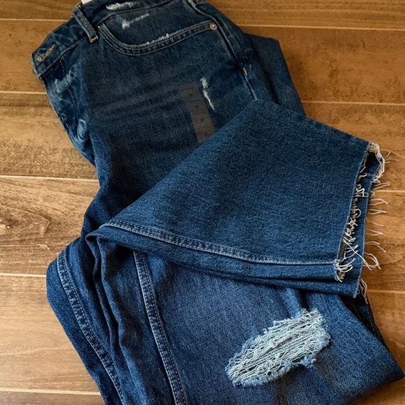 NWT Free Assembly The Super High Rise Straight Jeans - Size 12 - Picture 7 of 11